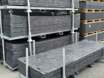 Budet rijplaten 300x100x2 set 20x