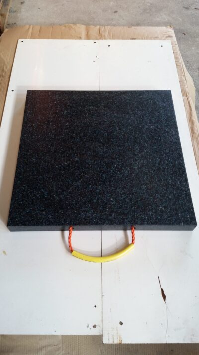 Stempelplaat 80 x 80 x 4cm - Afbeelding 2