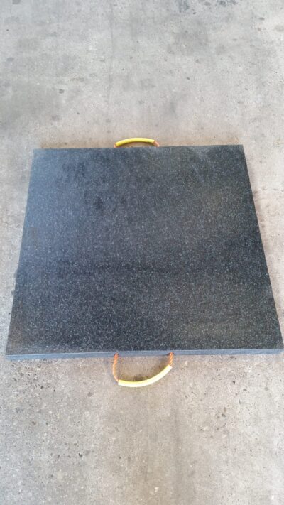 Stempelplaat 90 x 90 x 4cm - Afbeelding 2