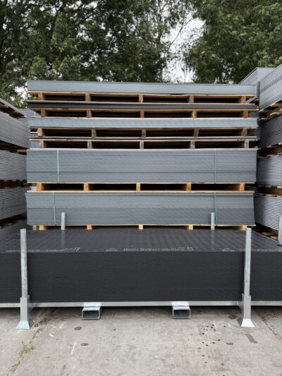 Heavy Duty stapelkrat incl. 30 PE rijplaten 300 x 100 x 1,5cm - Afbeelding 5