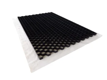 Grindmat 120 x 80 x 3 cm zwart